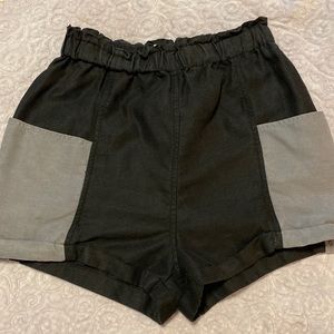 Aritzia Wilfred Linen Blend Shorts Size S